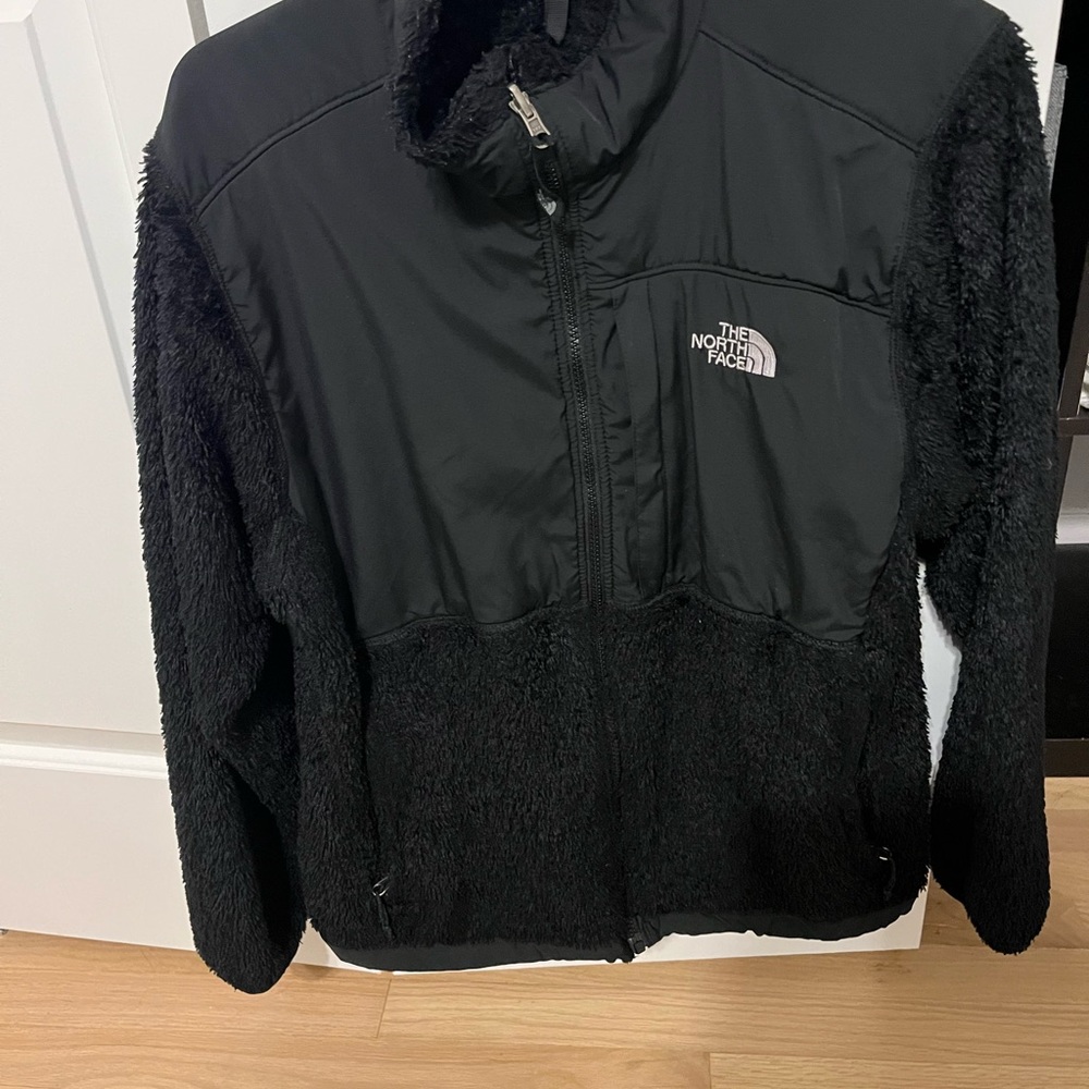 North face fleece zip up-Large